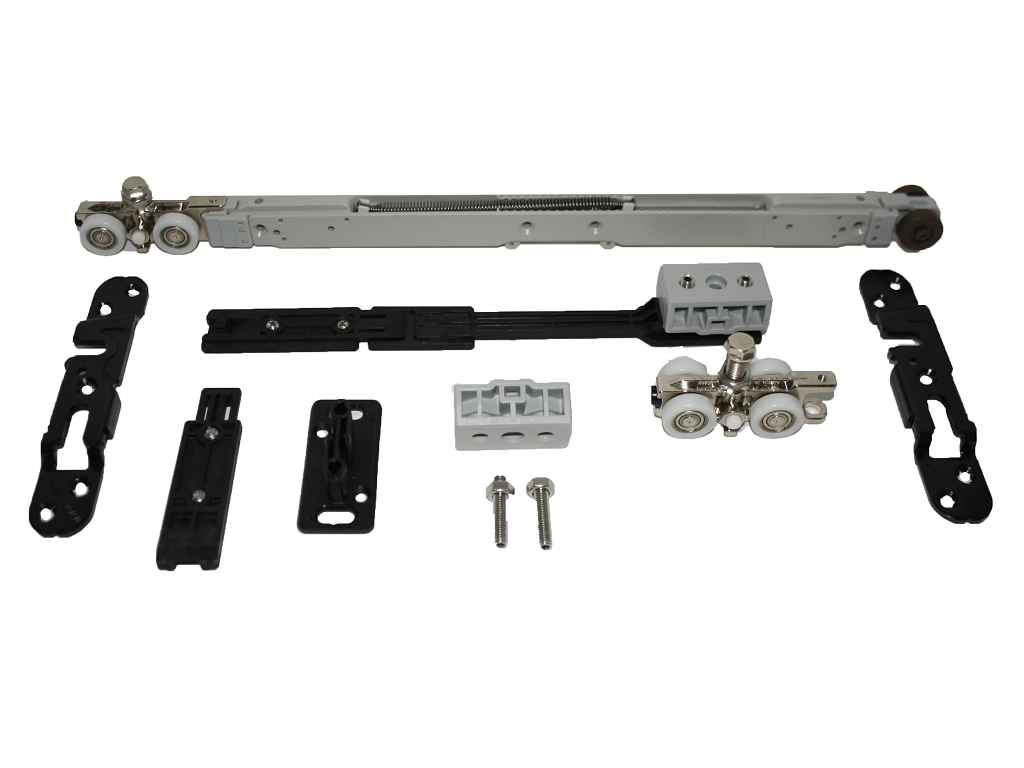 Sistema Porta Legno Titan Piastra Sospesa +1 Deceleratore+Perni Antivibranti Portata kg.240 | Sliding - immagine 2